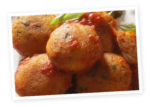 Kaasballetjes met ei