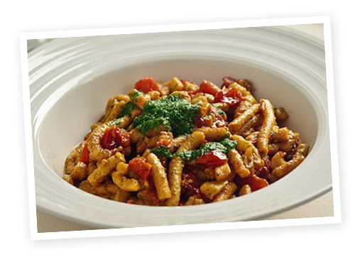 Passatelli met prosciutto