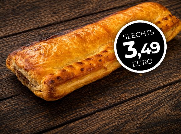 Ons broodje van de maand: het Reuze Saucijzenbroodje
